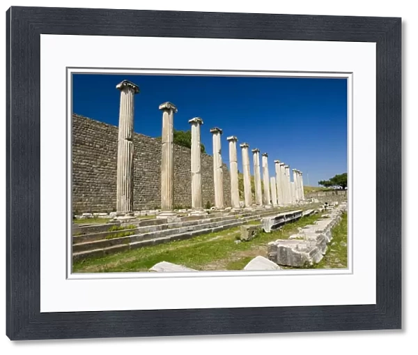 Asclepion (Sanctuary of Asclepius) of Pergamon (Pergamum  /  Bergama) Western Turkey