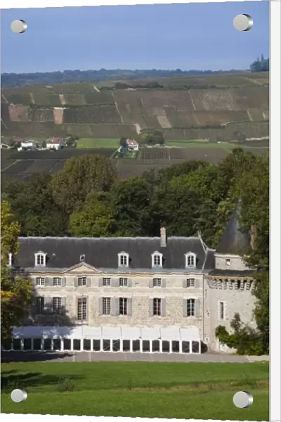 France, Marne, Champagne Region, Dormans, town castle