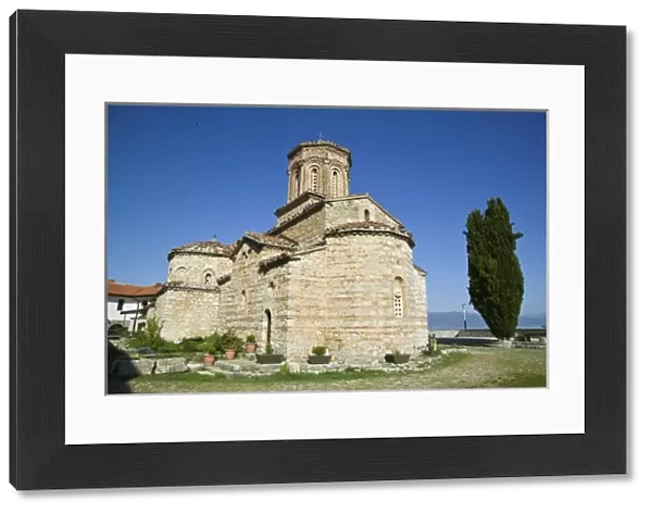 MACEDONIA, Sveti Naum. 17th century Church of Sveti Naum on Lake Ohrid