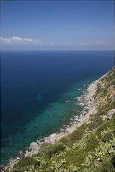 Italy, Sardinia, Capoterra. Southeast coast