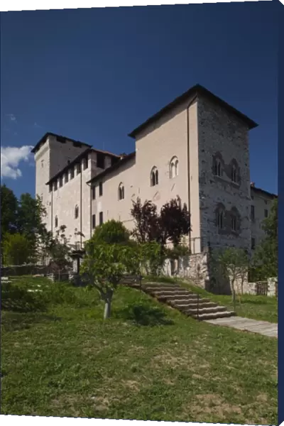 ITALY, Varese Province, Angera. La Rocca fortress