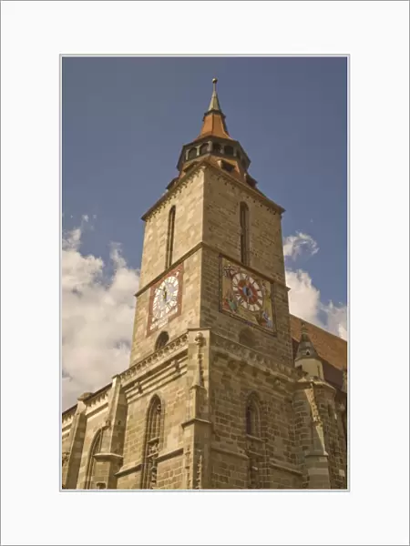 13th Century Black Church, Baroque Old Town of Brasov, Romania, Eastern Europe