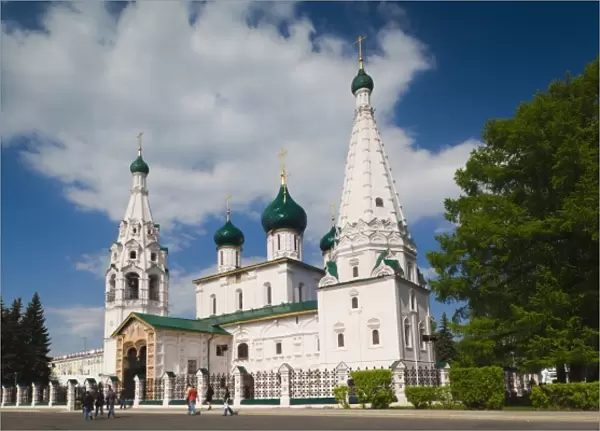 Russia, Yaroslavl Oblast, Golden Ring, Yaroslavl, Church of Elijah the Prophet