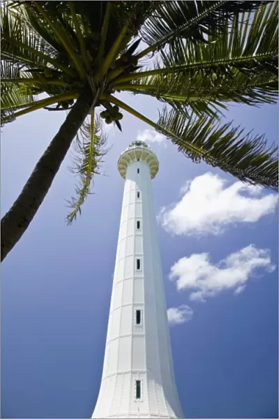 New Caledonia, Amedee Islet. Amedee Islet Lighthouse built in France and assembled here in 1865