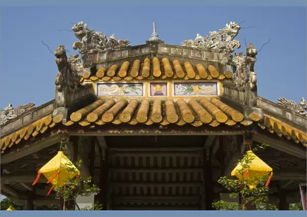 Pagoda, Hue Citadel, a huge fortress that comprises of three enclosures, the Civic