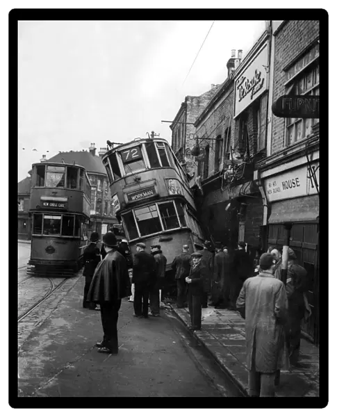 Tram Crash, Woolwich, London