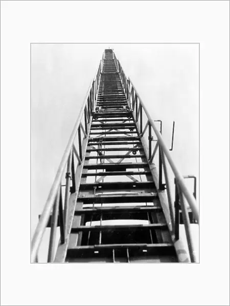 Ladder after repair in workshops, Lambeth HQ