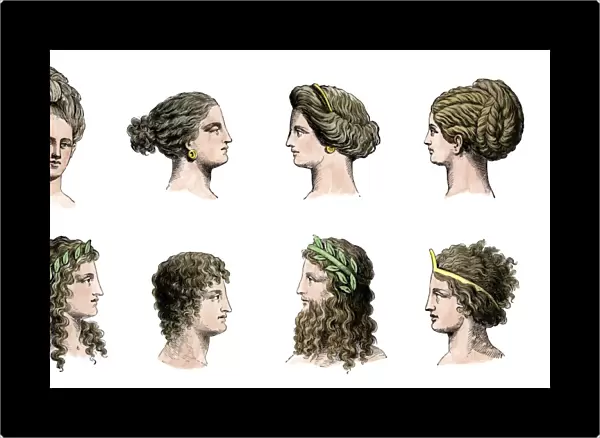Hair styles of the ancient Greeks