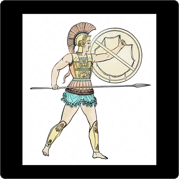 Ancient Greek soldier