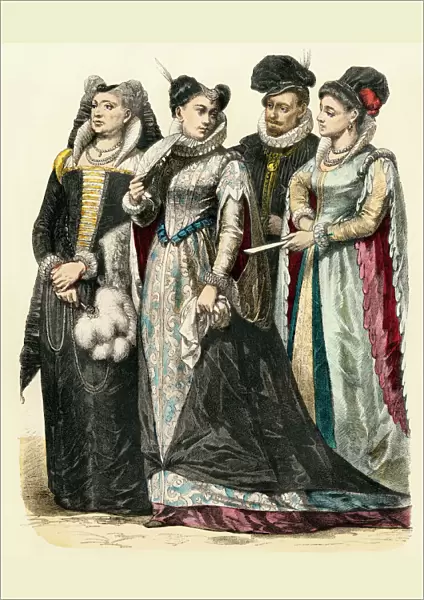 Italian fashion in the 1580s