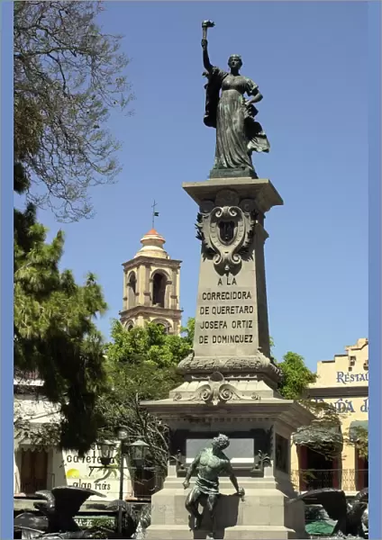 Monument to La Corregidora, Queretaro, Mexico