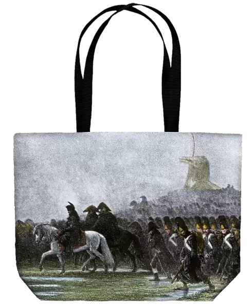 Napoleon invading Poland, 1806