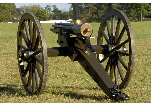 19th-century Gatling gun