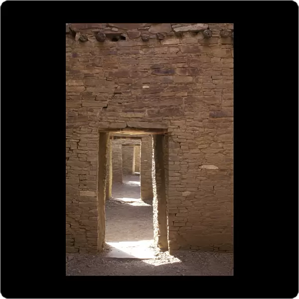 Pueblo Bonito doorways, Chaco Canyon NM