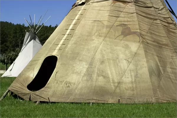 Sioux tepees