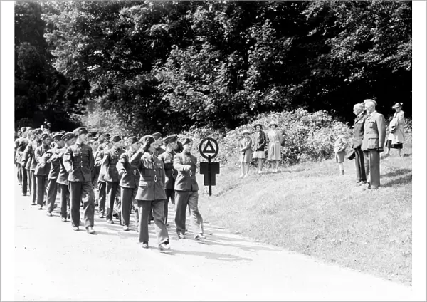 Petworth Air Training Corps at Fittleworth - about July 1942