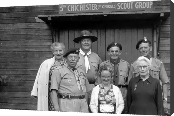 Scout leaders, 5th Chichester (St George s) Scout Group