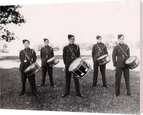 Petworth ATC Band, Corps of Drums, October 1943