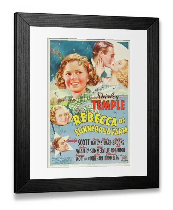 Framed Print : 1938 Print of Shirley Temple in Rebecca of Sunnybrook Farm Framed Print : 1938 Print of Shirley Temple in Rebecca of Sunnybrook Farm