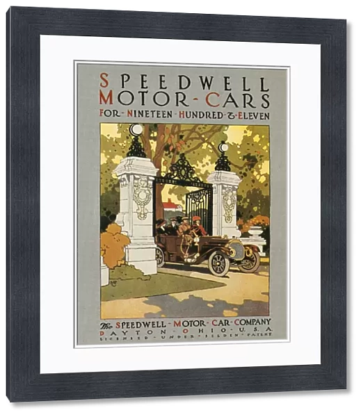 AD: SPEEDWELL, 1911. American advertisement for Speedwell automobiles, 1911