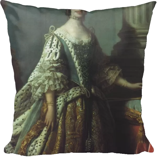 QUEEN CHARLOTTE (1744-1818). Charlotte Sophia of Mecklenburg-Strelitz