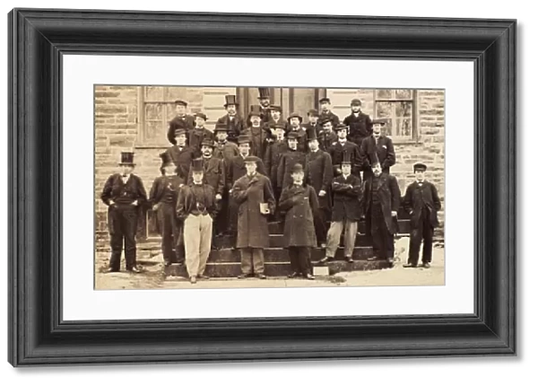 PRINCETON UNIVERSITY, 1861. Princeton class of 1865, photographed as freshman in 1861