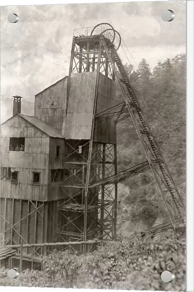 WEST VIRGINIA: COAL MINE. The tipple and elevator which leads down to the mine