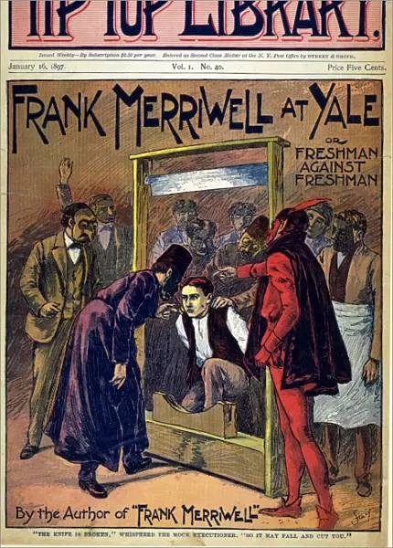 DIME NOVEL, 1897. Frank Merriwell at Yale, or Freshman Against Freshman. Cover of a Street