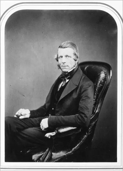 JAMES GLAISHER (1809-1903). English astronomer and meterologist. Photographed in 1855
