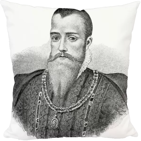 ERIK XIV (1533-1577). King of Sweden, 1560-1568. Lithograph, 19th century