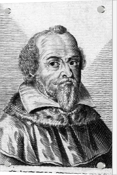 CLAUDE EXPILLY (1561-1636). French poet and magistrate. Undated engraving