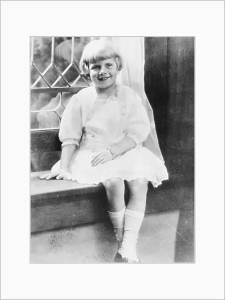 JEAN HARLOW (1911-1937). American film actress. At about age five. Photograph, c1916