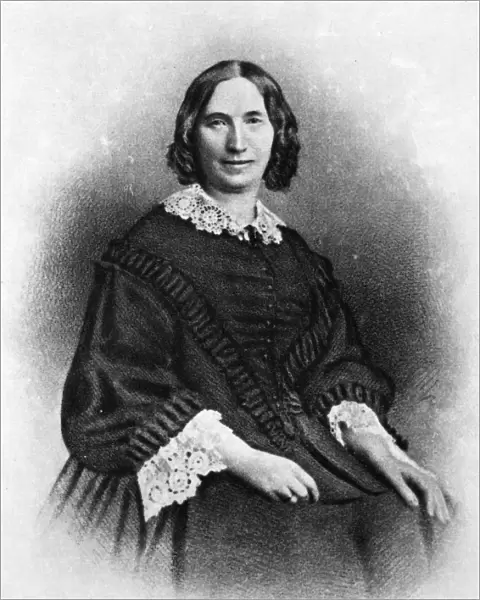 CHARLOTTE HEINE. Sister of the German poet and critic, Heinrich Heine (1797-1856)