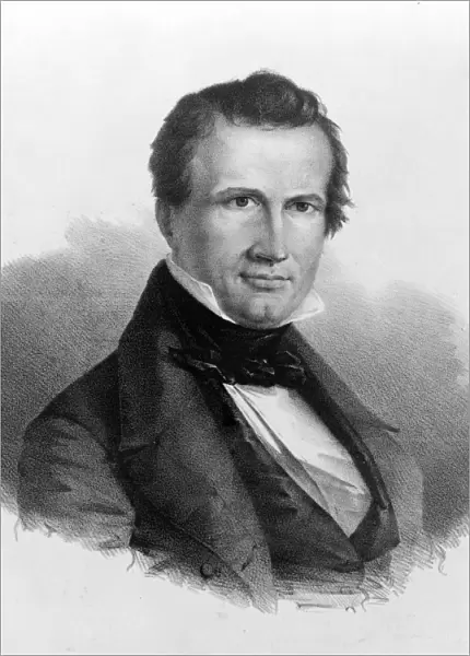 WILLIAM JORDAN GRAVES (1805-1848). U. S. Representative from Kentucky. Lithograph, c1840