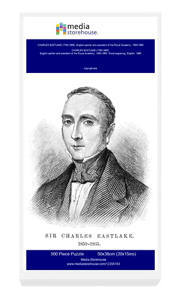 CHARLES EASTLAKE (1793-1865). English painter and president of the Royal Academy, 1850-1865