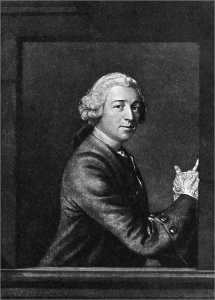 DAVID GARRICK (1717-1779). English actor, producer, and dramatist