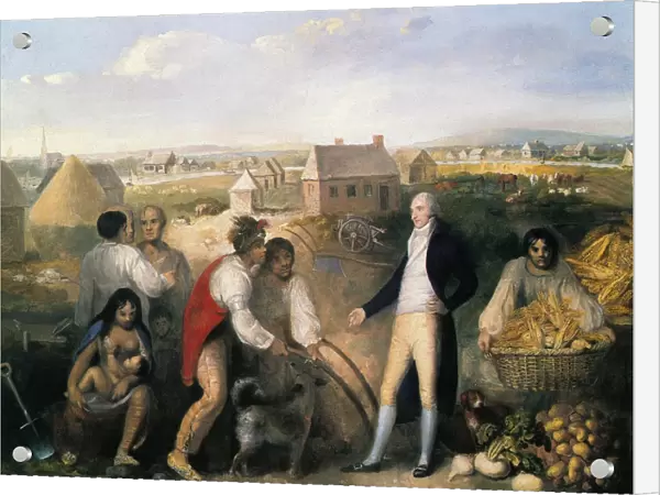 BENJAMIN HAWKINS (1754-1816). American planter, politician, and Indian agent