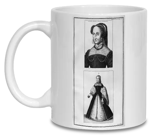 JEANNE D ALBRET (1528-1572). Queen regnant of Navarre, 1555-1572