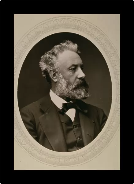 JULES VERNE (1828-1905). Photographed c1877