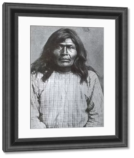 VICTORIO (1825-1880). Apache Native American chief. Photographed in 1877