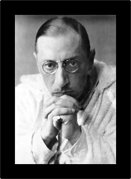 IGOR STRAVINSKY (1882-1971). American (Russian-born) composer. Photographed in 1921