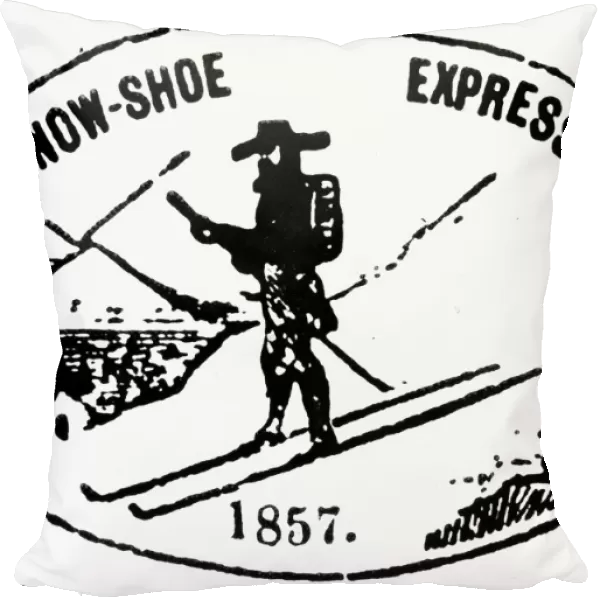 JOHN A. THOMPSON (1827-1876). American mail carrier, known as Snowshoe Thompson