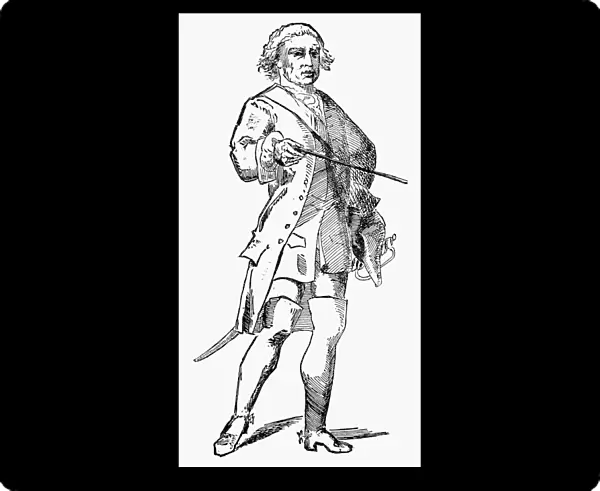 COMTE DE ROCHAMBEAU (1725-1807). French soldier
