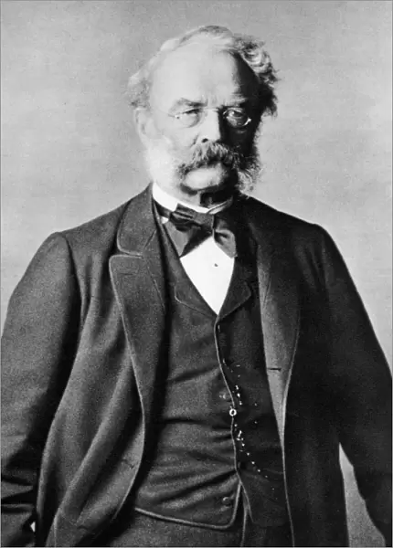 WERNER VON SIEMENS (1816-1892). German electrical engineer and industrialist