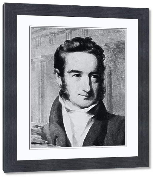 WILLIAM STRICKLAND (1787?-1854). American engraver, architect and engineer