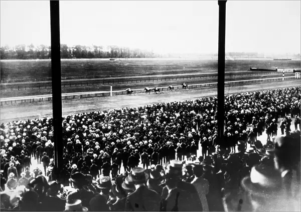 HORSE RACING, 1915. Opening Day, Belmont Park, New York, 20 May 1915