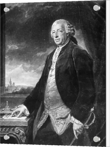 LORD GEORGE GERMAIN 1st Viscount Sackville (1716-1785). British soldier and statesman