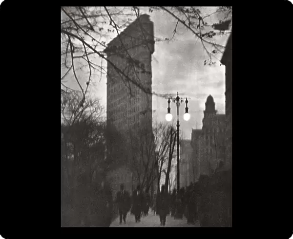 NEW YORK: FLATIRON, 1912. The Flatiron Building, photographed in 1912 by Alvin Langdon Coburn