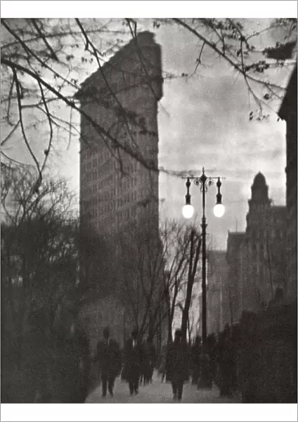 NEW YORK: FLATIRON, 1912. The Flatiron Building, photographed in 1912 by Alvin Langdon Coburn
