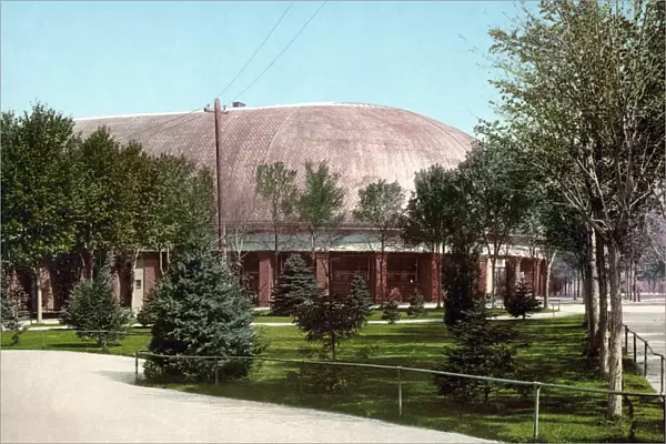 SALT LAKE CITY, c1900. The Tabernacle in Salt Lake City, Utah. Photochrome, c1900